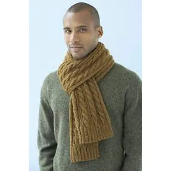Mens Wool and Cashmere Moss Green